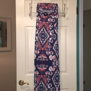 Pretty pattern maxi skirt